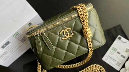 Chanel - Matelasse Chain Vanity $ 119